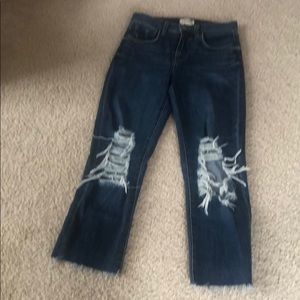 L’Agence Distressed Denim